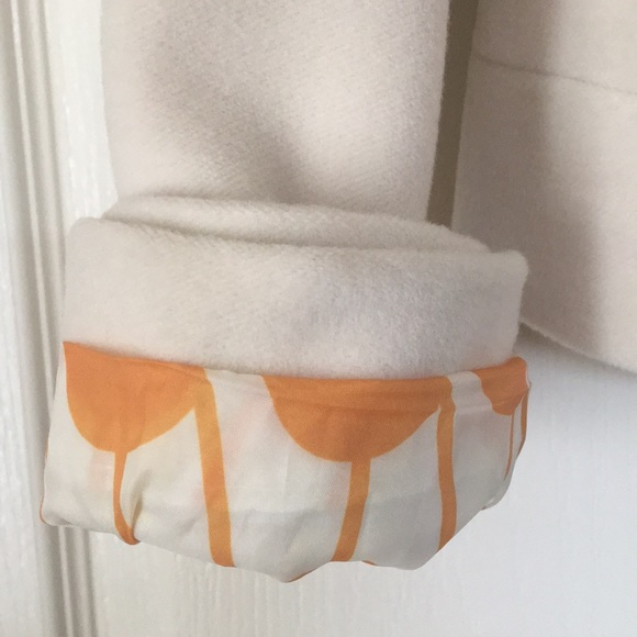 Cream Colored Tulle Coat - Picture 4 of 7